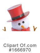 Snowman Clipart #1666970 by Steve Young