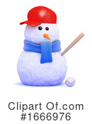Snowman Clipart #1666976 by Steve Young