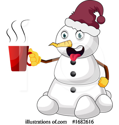 Royalty-Free (RF) Snowman Clipart Illustration by Morphart Creations - Stock Sample #1682616