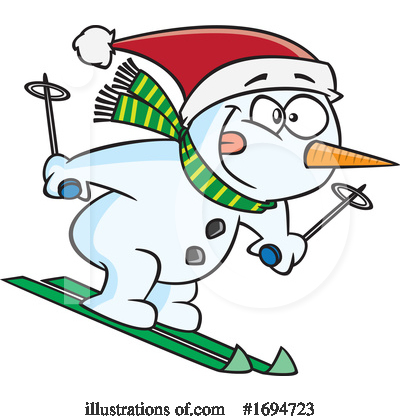 Snowmen Clipart #1694723 by toonaday
