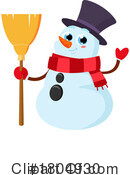 Snowman Clipart #1804930 by Hit Toon