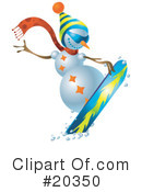 Snowman Clipart #20350 by Tonis Pan