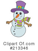 Snowman Clipart #213346 by visekart