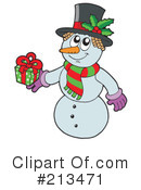 Snowman Clipart #213471 by visekart