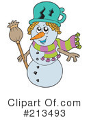 Snowman Clipart #213493 by visekart