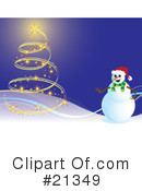 Snowman Clipart #21349 by Paulo Resende