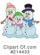 Snowman Clipart #214433 by visekart