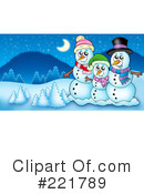 Snowman Clipart #221789 by visekart