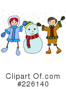 Snowman Clipart #226140 by BNP Design Studio