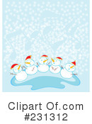 Snowman Clipart #231312 by Cherie Reve