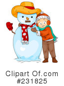 Snowman Clipart #231825 by BNP Design Studio