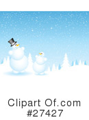 Snowman Clipart #27427 by KJ Pargeter