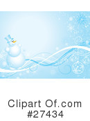 Snowman Clipart #27434 by KJ Pargeter