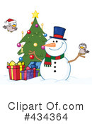 Snowman Clipart #434364 by Hit Toon