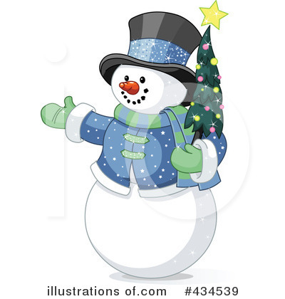 Snowman Clipart #434539 by Pushkin