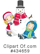 Snowman Clipart #434659 by BNP Design Studio
