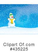 Snowman Clipart #435225 by Alex Bannykh