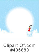 Snowman Clipart #436880 by KJ Pargeter