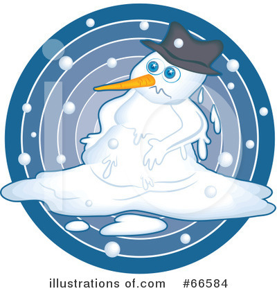 Royalty-Free (RF) Snowman Clipart Illustration by Prawny - Stock Sample #66584
