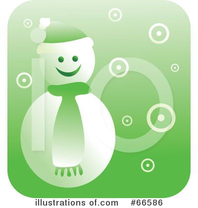 Royalty-Free (RF) Snowman Clipart Illustration by Prawny - Stock Sample #66586