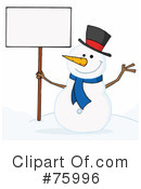 Snowman Clipart #75996 by Hit Toon
