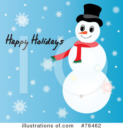 Snowman Clipart #76462 by Pams Clipart