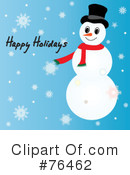 Snowman Clipart #76462 by Pams Clipart