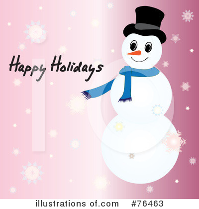 Snowman Clipart #76463 by Pams Clipart