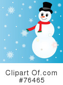 Snowman Clipart #76465 by Pams Clipart