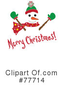 Snowman Clipart #77714 by Pams Clipart