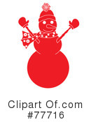 Snowman Clipart #77716 by Pams Clipart