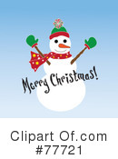 Snowman Clipart #77721 by Pams Clipart