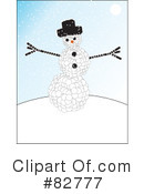 Snowman Clipart #82777 by JR