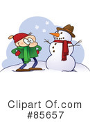 Snowman Clipart #85657 by gnurf