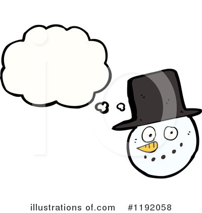 Snowman Ornament Clipart #1192058 by lineartestpilot