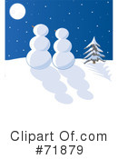 Snowmen Clipart #71879 by inkgraphics