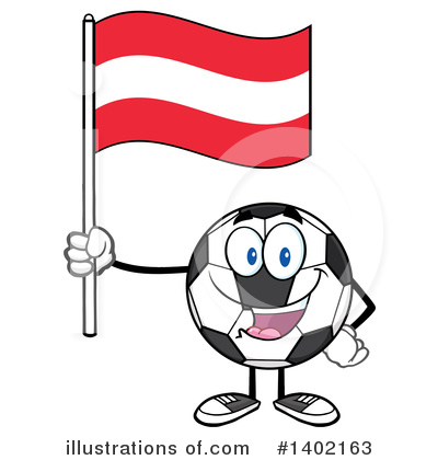 Royalty-Free (RF) Soccer Ball Character Clipart Illustration by Hit Toon - Stock Sample #1402163