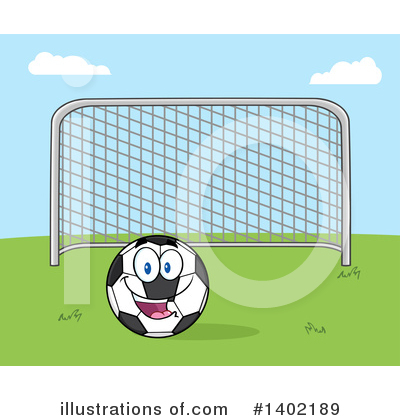Football Clipart #1402189 by Hit Toon