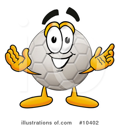 Soccer Ball Clipart #10402 by Toons4Biz