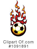 Soccer Ball Clipart #1091891 by Chromaco