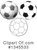 Soccer Ball Clipart #1345533 by Liron Peer