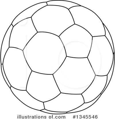 Royalty-Free (RF) Soccer Ball Clipart Illustration by Liron Peer - Stock Sample #1345546
