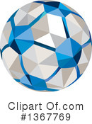 Soccer Ball Clipart #1367769 by patrimonio
