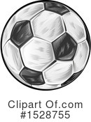 Soccer Ball Clipart #1528755 by Domenico Condello