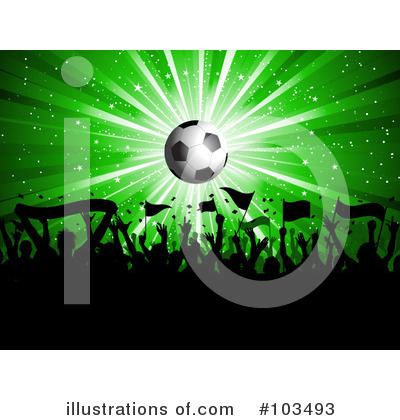 Royalty-Free (RF) Soccer Clipart Illustration by KJ Pargeter - Stock Sample #103493