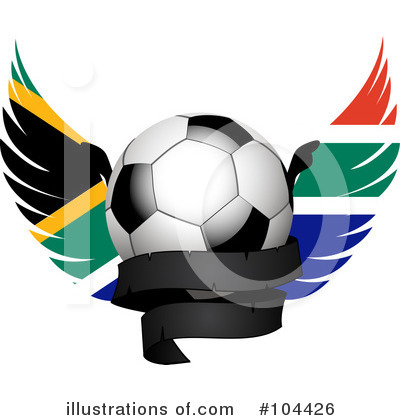 Royalty-Free (RF) Soccer Clipart Illustration by elaineitalia - Stock Sample #104426