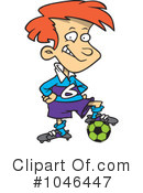 Soccer Clipart #1046447 by toonaday