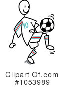 Soccer Clipart #1053989 by Frog974