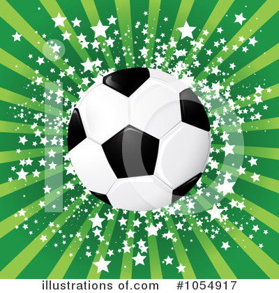 Soccer Clipart #1054917 by MilsiArt