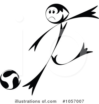 Royalty-Free (RF) Soccer Clipart Illustration by Andrei Marincas - Stock Sample #1057007